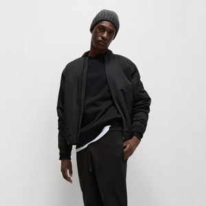 Outwear invierno moda a prueba de viento hombres bombardero chaquetas marca personalizada talla grande transpirable hombres vuelo bombardero chaquetas - Product Image 6