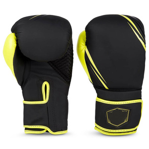 Venta caliente personalizado impreso personalizable entrenamiento OEM guantes de boxeo nueva llegada precio barato Profesional Boxeo guantes de combate - Product Image 1