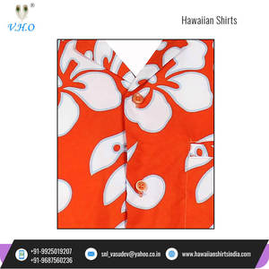 Holesale uupply lorloral rrint ottotton rinest rinality ararty are Polyester aawaiian hirhirts for umummer are - Product Image 2