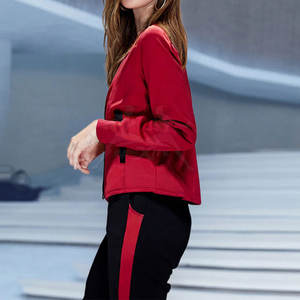 Survêtement sport premium avec fermeture éclair, cordon de serrage réglable et poches latérales, tenue décontractée - Product Image 2