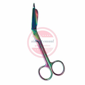 Ciseaux à pansement médicaux en gros Ciseaux à bandage en acier inoxydable - Product Image 5