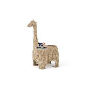 HOT Giraffe Shaped Storage <b>Basket</b> Eco-friendly Rattan <b>Toys</b> <b>Baskets</b> Woven <b>Basket</b> Kids Playing Room Nursery Decor - SGK02 - Product Image 2