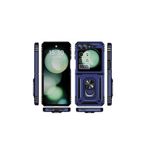 Étui de protection en silicone rouge de luxe CPPL Vega Series pour Samsung Galaxy Z Flip 6, coque de téléphone portable haut de gamme, logo personnalisé - Product Image 5