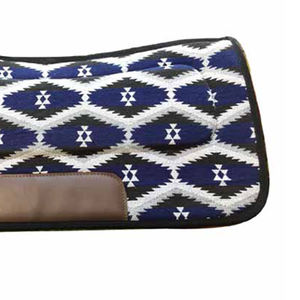 Tapis de selle haute densité de qualité supérieure Dressage occidental Équitation Confort supérieur Performance du cheval améliorée Tissu respirant Coton - Product Image 4