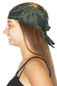 Bandana en coton de soie personnalisé avec motif de lettres, bandana avec logo, style estival en satin, fournisseur OEM personnalisé - Product Image 2