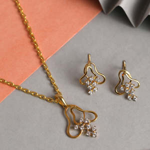 ชุดเครื่องประดับเงินแท้ 925 คลาร่า จี้เอเดนพร้อมต่างหูและสร้อย - Product Image 2