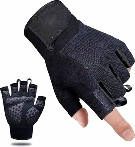 <b>Best</b> Quality Workout Gloves for Men Exercise Gloves for Weight Lifting Cycling Training Breathable <b>Support</b> Gym Workout Fitness - Product Image 1