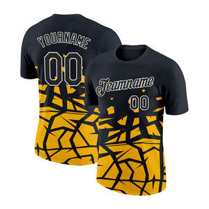 เสื้อยืดฟิตเนสของผู้ชายเสื้อยืดผ้าฝ้ายแห้งเร็วพิมพ์ลายส่วนตัวบนเสื้อเปล่า - Product Image 1