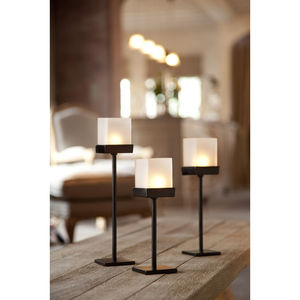 สินค้ามาใหม่ ดีไซน์มีสไตล์ ตกแต่งบ้านเชิงเทียน คุณภาพสูง เชิงเทียนสีดําจากผู้ผลิตและซัพพลายเออร์ - Product Image 2