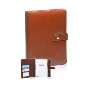 Best Gifts Hot Selling Soft Cover Journal Custom 2023 PU Leather Notebook <b>Planner</b> Cover - Product Image 1