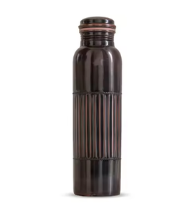 Botella de agua de cobre puro 100% de la mejor calidad, diseño antiguo a prueba de fugas y acabado, los últimos beneficios de Ayurveda, precio de venta directa - Product Image 1