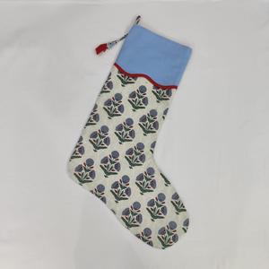 ถุงน่องผ้าฝ้ายทำด้วยมือทรงซานตาคลอสอินเดียถุงน่องสไตล์วินเทจ - Product Image 2