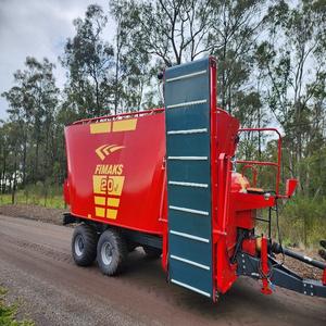 เครื่องผสมอาหารปศุสัตว์เครื่องผสมแร่ปศุสัตว์ mixer2000liter แนวนอนเลี้ยงแพะแกะปากีสถาน - Product Image 4