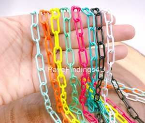 Pièce murale élégante en chaîne décorative en résine, accent élégant d'art mural fait à la main pour la décoration intérieure de la maison moderne - Product Image 3