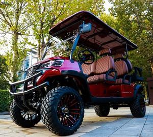 Cheap price high performance 4 seater lithium battery electric <b>golf</b> cart durable utility vehicle for resorts campuses estates - Product Image 1