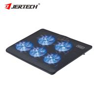 JERTECH KL331 coussin de refroidissement pour ordinateur portable robuste refroidisseur d'ordinateur Usb refroidissement 5 ventilateurs pour ordinateur portable de jeu Pc Base coussin de refroidissement pour ordinateur