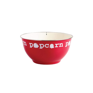 Stainless Steel Straight Shape Round Popcorn <b>Bowl</b> For Kitchen Raised Fire Sauce <b>Bowl</b> With <b>Red</b> Color Finished - Product Image 4
