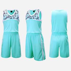 Nouveaux uniformes de basket-ball unisexes à séchage rapide service OEM 100% uniformes de basket-ball sans manches en polyester ensemble d'uniformes d'entraînement - Product Image 6