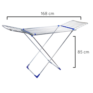 Tendedero Plegable de Aluminio Oryx con Alas - Product Image 1
