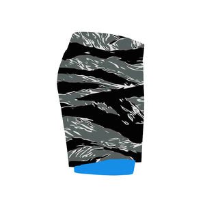 Short Pour Hommes Respirant Haute Qualité Polyester Spandex Imprimé Basketball Double Couche Design Personnalisé Short Pour Hommes - Product Image 3