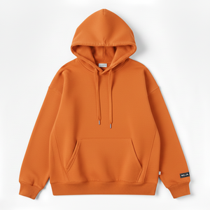 Private Label Unisex Fleece Hoodie Plain Pullover for Streetwear Brands - Product Image 1