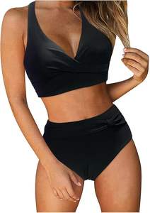 ชุดว่ายน้ำบิกินี2ชิ้นเซ็กซี่ขนาดใหญ่พิเศษเอวสูงสำหรับผู้หญิงอ้วน - Product Image 2