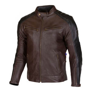 Chaquetas de cuero para hombre de calidad superior con logotipo personalizado Precio barato Chaqueta de invierno de cuero de nuevo diseño Chaqueta de cuero de alta calidad - Product Image 1