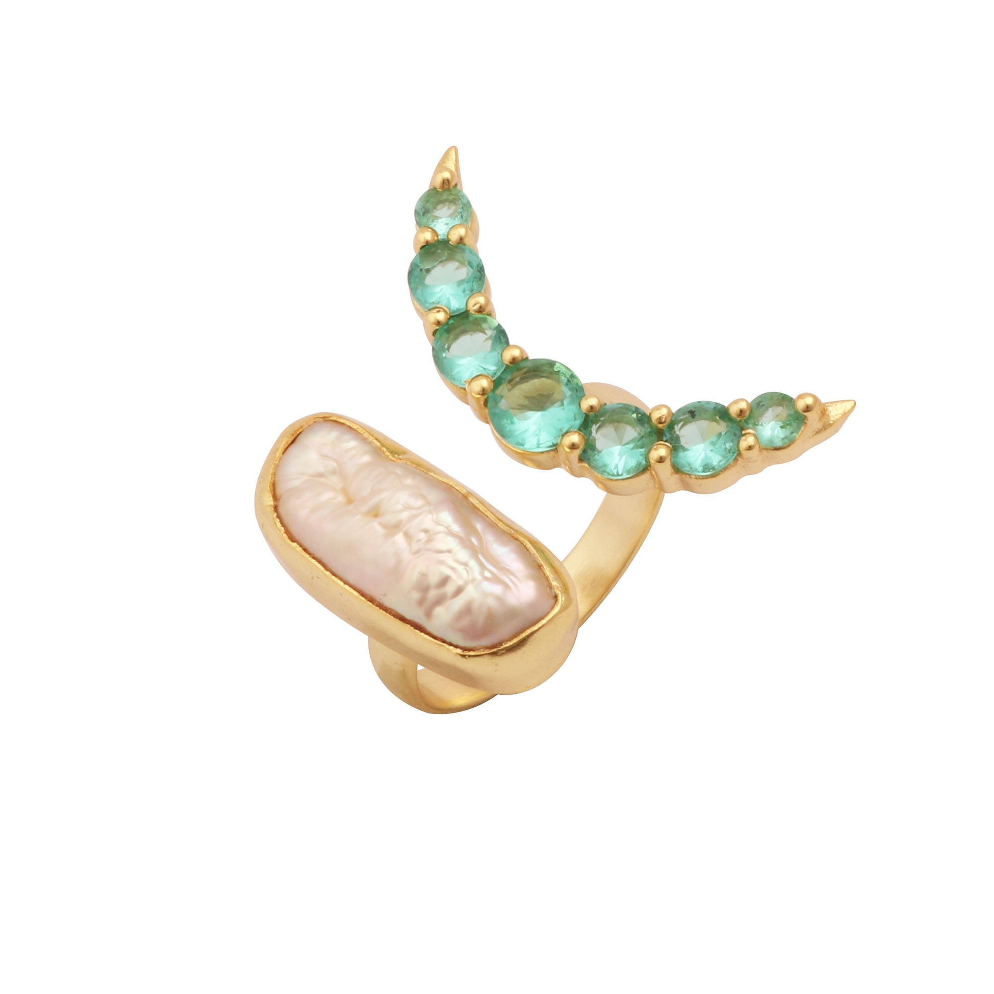 Pearl & Apatite Quartz