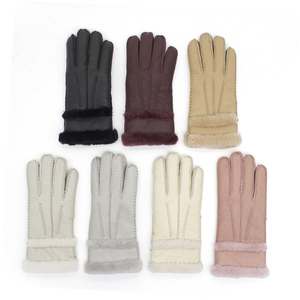 Gants de luxe en cuir véritable doux et chauds pour l'hiver – Style décontracté et respirant pour femme, idéaux pour l'extérieur et respectueux de l'environnement - Product Image 3