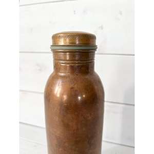 Antique <b>Copper</b> <b>Water</b> <b>Bottle</b> Country Style <b>Copper</b> <b>Bottle</b> Perfect for Health OEM Customized Natural <b>Water</b> <b>Bottle</b> Handcrafts Design - Product Image 5