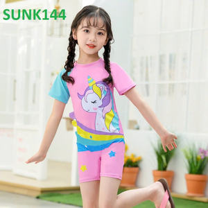 High Quality Women's 1-Piece Solid Spandex/Nylon Swimdress Anti-UV Waterproof Quick Dry 4-Way <b>Stretch</b> Micro Bra <b>Skirt</b> Front Neck - Product Image 4