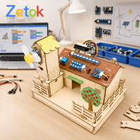 Kit de Granja Inteligente Programable de Fácil Ensamblaje de Zetok Factory Supply, Bloques de Construcción DIY, Juguete Educativo STEM con Tutorial de 16 Lecciones para