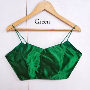 เสื้อสายไหม gajji สำหรับผู้หญิงสวยใหม่พร้อมสวมใส่ปาร์ตี้งานแต่งงานแบบดั้งเดิมสไตล์ชนเผ่าอินเดีย - Product Image 3