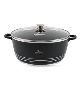 Olla de Cocina de Gran Capacidad con Revestimiento Antiadherente y Base Multicapa, Apta para Horno - Product Image 1