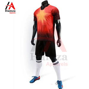 Nouveauté Uniforme de football unisexe Design personnalisé 100% polyester extensible léger respirant Vêtements de sport pour l'entraînement des fans - Product Image 5