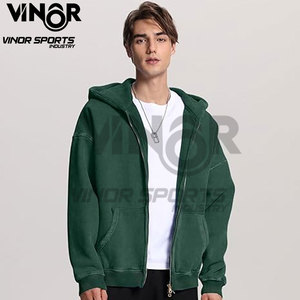 เสื้อสเวตเตอร์มีฮู้ดติดซิปแขนยาวมีฮู้ดผ้าคอตตอนแฟชั่นแบบปักลายตามสั่ง100% ฤดูร้อน - Product Image 6