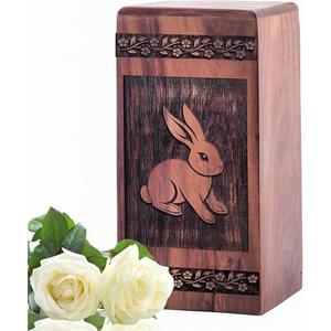 Urnes professionnelles en bois pour adultes, cendres humaines de qualité exportée soutenant les urnes en bois personnalisées de l'exportateur indien - Product Image 3