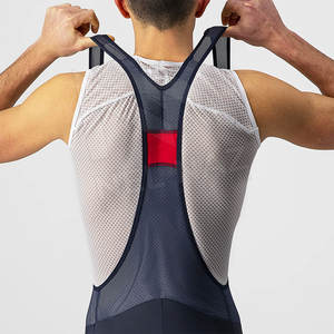 Último estilo personalizado etiqueta privada bicicleta equipo babero corto hombres acolchado ciclismo carretera pantalones cortos precio al por mayor Baberos para la venta - Product Image 2