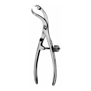 Pince orthopédique chirurgicale incurvée de taille personnalisée en acier inoxydable pour le maintien des os Source manuelle conçue pour les instruments médicaux - Product Image 1