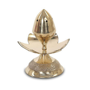 Brass Incense <b>Burner</b> With <b>Silver</b> Finished Religious Accessories Metal Incense <b>Burner</b> Indian Style Handmade Incense <b>Burner</b> Gifts - Product Image 4