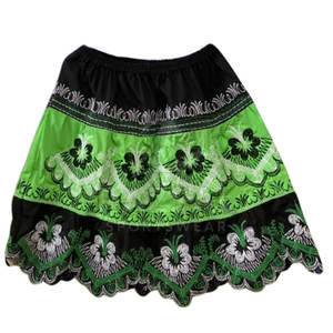 Meilleures ventes Jupes en coton pour femmes de haute qualité Nouvelle arrivée Conception de broderie confortable Style décontracté Respirant - Product Image 1