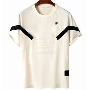 T-shirt pour homme le plus vendu, impression de logo personnalisé, col rond, manches courtes, 100% coton, respirant, décontracté - Product Image 1