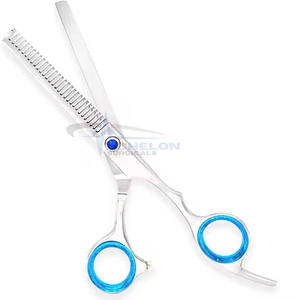 Professional 6.5-Inch Barber Scissors Razor-Sharp Volume-Teeth Blending <b>Blades</b> Stainless Steel Handle Health <b>Bay</b> Beauty - Product Image 5
