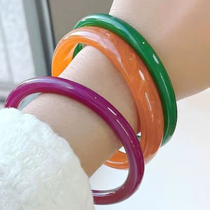 BANGLA DE RESINA HECHO A MANO SUPAR - Alta Calidad, Impermeable, Estilo Moderno para Uso Diario, Fiestas, Bodas, Regalos, Mejor Precio - Product Image 6