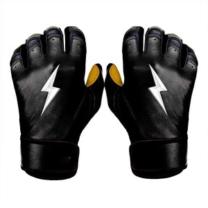 Gants de Frappeur Softball en Cuir de Chèvre Unisexe Professionnels Personnalisés OEM Protection des Mains Gants de Frappeur de Baseball Nouveauté - Product Image 1