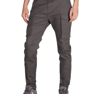 Pantalons cargo pour hommes, pantalons tactiques utilitaires d'extérieur, coton durable, polyester, multi-poches, logo personnalisé OEM, vente en gros, directement de l'usine - Product Image 1