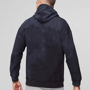 Sweat à capuche pour homme de haute qualité en gros, personnalisé, à plusieurs couches, délavé au soleil et à l'acide - Product Image 2