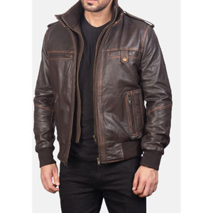 Veste en cuir personnalisée de haute qualité pour hommes du Pakistan High Street Style Brand New Most Popular for Motorbike Use Offre Spéciale - Product Image 5