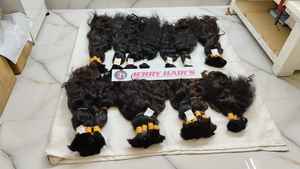 Paquets de cheveux en vrac Remy du sud de l'Inde donneur unique 100% cheveux humains bruts non transformés usine et vendeur de cheveux humains de Chennai - Product Image 4