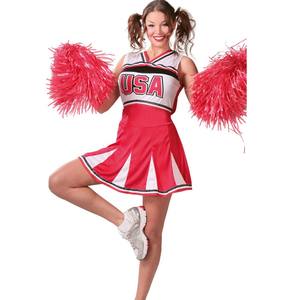 Uniforme de pom-pom girl Conception personnalisée Top Jupe Femmes Cheer Outfit OEM Team Wear Costume de sport Spandex/Polyester KOTTON KOALA - Product Image 4